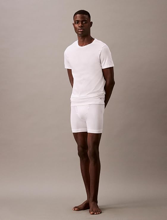 Calvin Klein Men's Cotton Classics 3-Pack Undershirts image 2