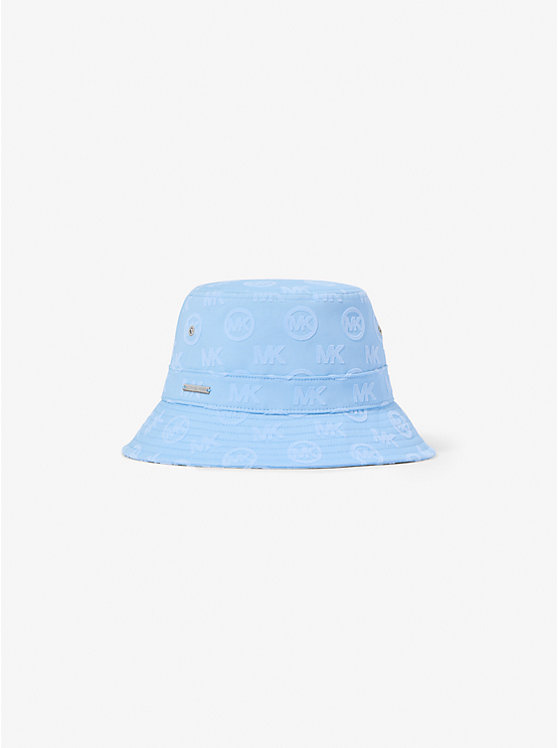 Logo Embossed Stretch Cotton Bucket Hat image 1
