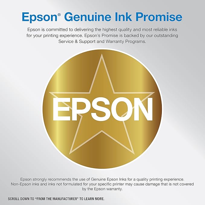 Epson EcoTank ET-2850 Wireless Color All-in-One Cartridge-Free Supertank Printer with Scan, Copy and Auto 2-Sided Printing - Black, Medium image 5