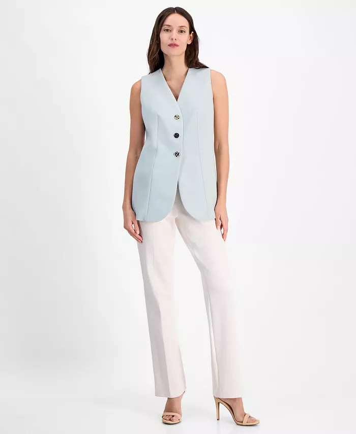 Women's Stretch Sleeveless V-Neck Vest image 1