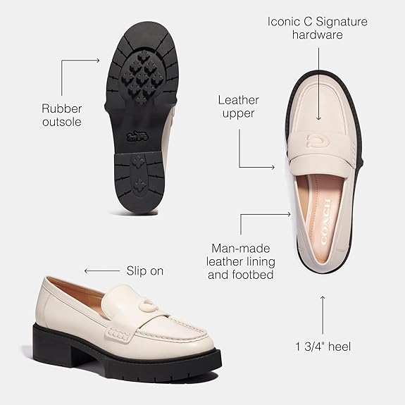 Coach Women's Leah Loafer image 3