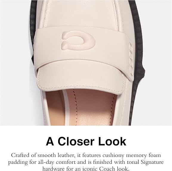 Coach Women's Leah Loafer image 4
