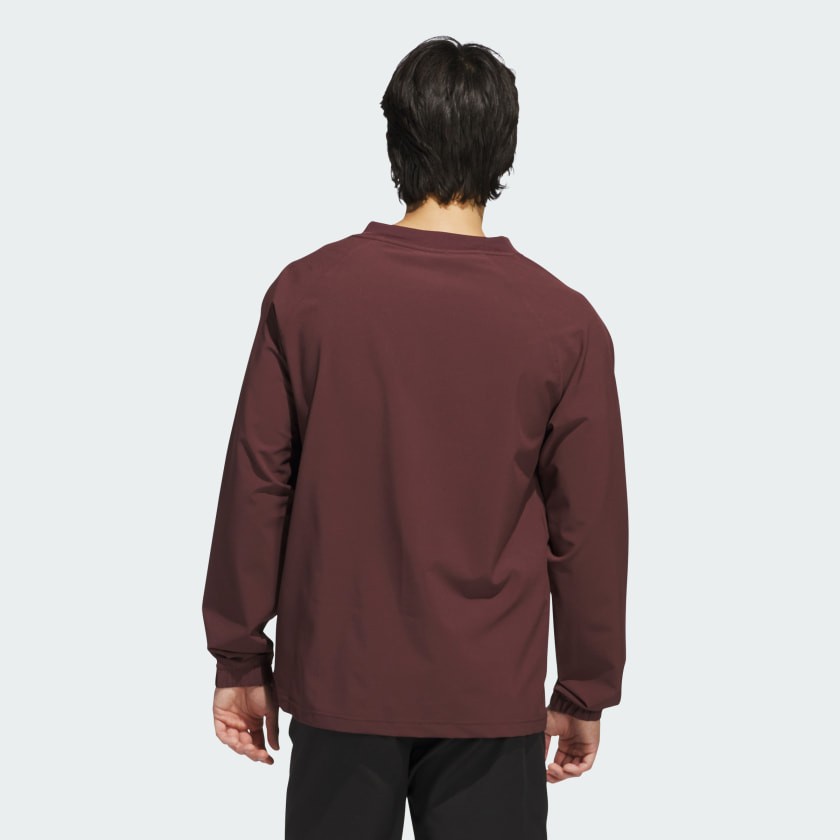 Adidas Men Go-To Wind Crewneck Pullover image 2