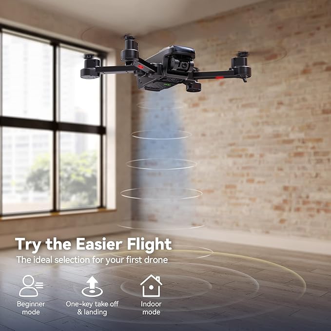 Ruko U11S Drones with Camera for Adults 4k, Built-in Remote ID, 120° FOV, GPS Auto Return, 40 Min Flight, 5G Live Transmission, Foldable Mini FPV Quadcopter for Beginners with Follow Me, Circle Fly image 5