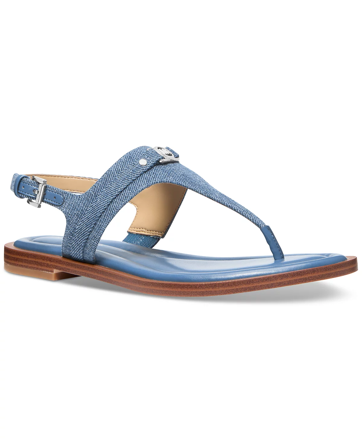 MICHAEL Michael Kors Mandy Logo Slingback Thong Sandals image 1