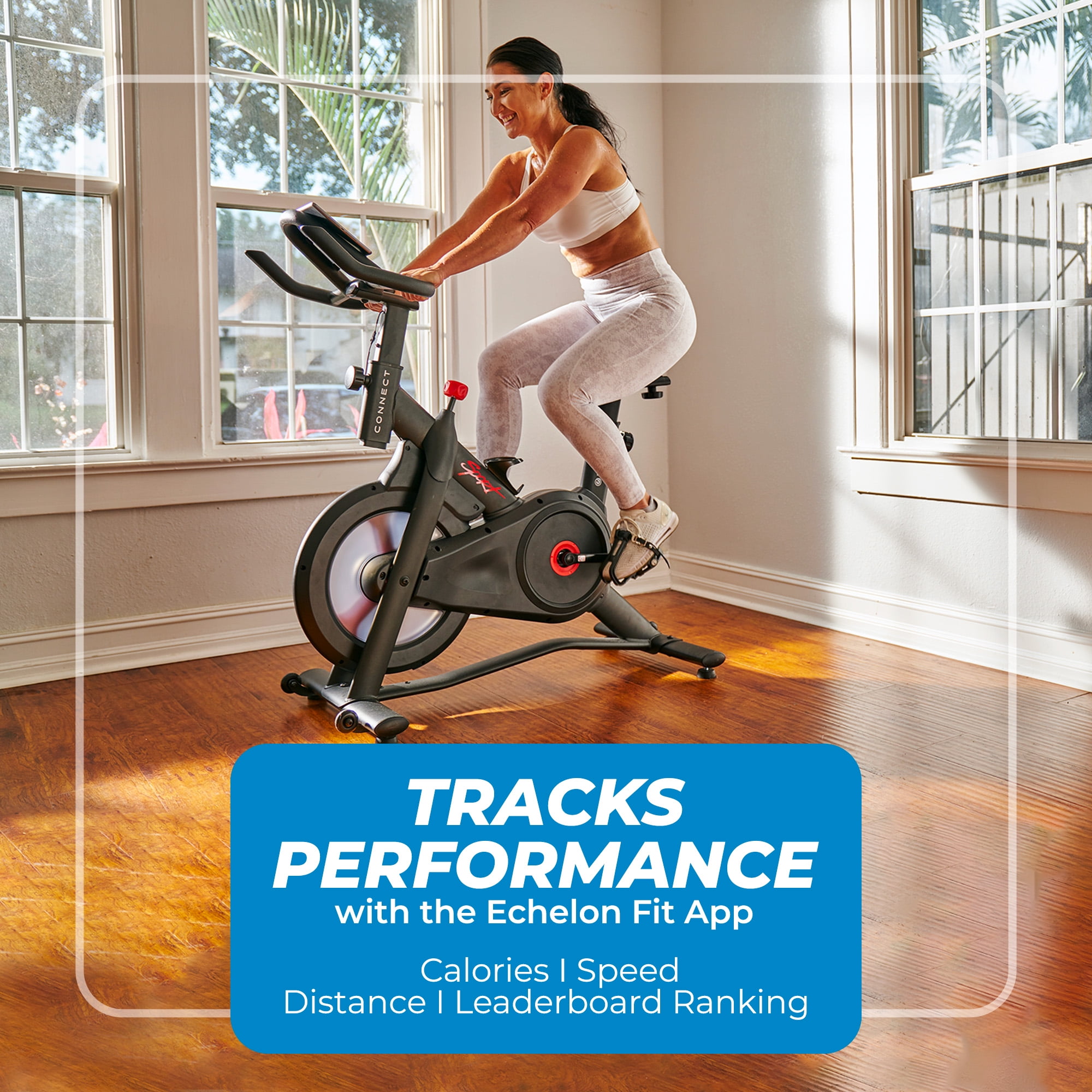 Echelon Connect Sport Indoor Cycling Exercise Bike + 30-Day Free Membership Trial image 4