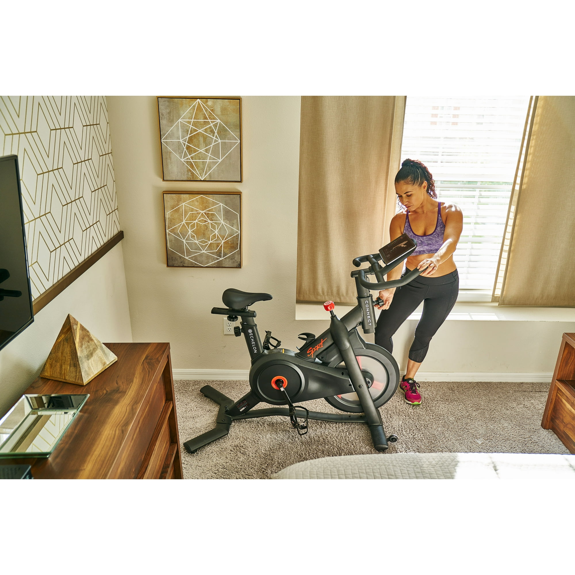 Echelon Connect Sport Indoor Cycling Exercise Bike + 30-Day Free Membership Trial image 12