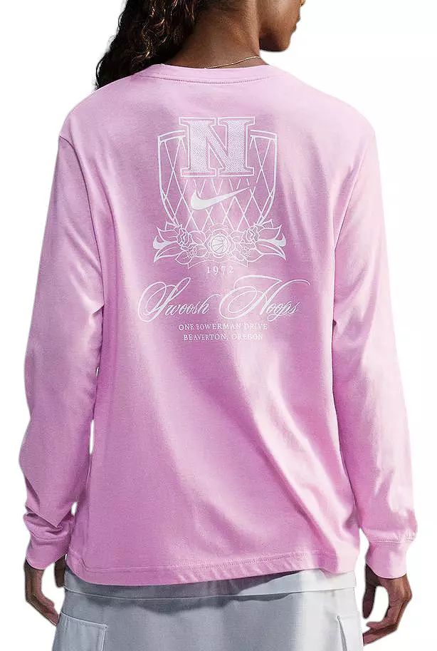 Nike Women's Long-Sleeve Graphic Basketball T-Shirt image 6