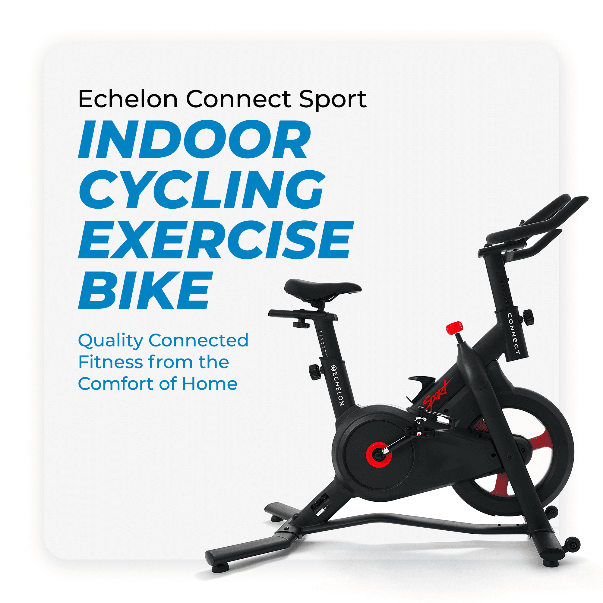 Echelon Connect Sport Indoor Cycling Exercise Bike + 30-Day Free Membership Trial image 2