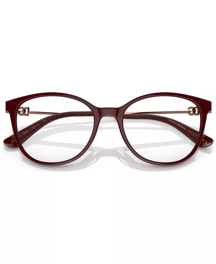 Dolce & Gabbana Women's Butterfly Eyeglasses, DG336354-O image 5