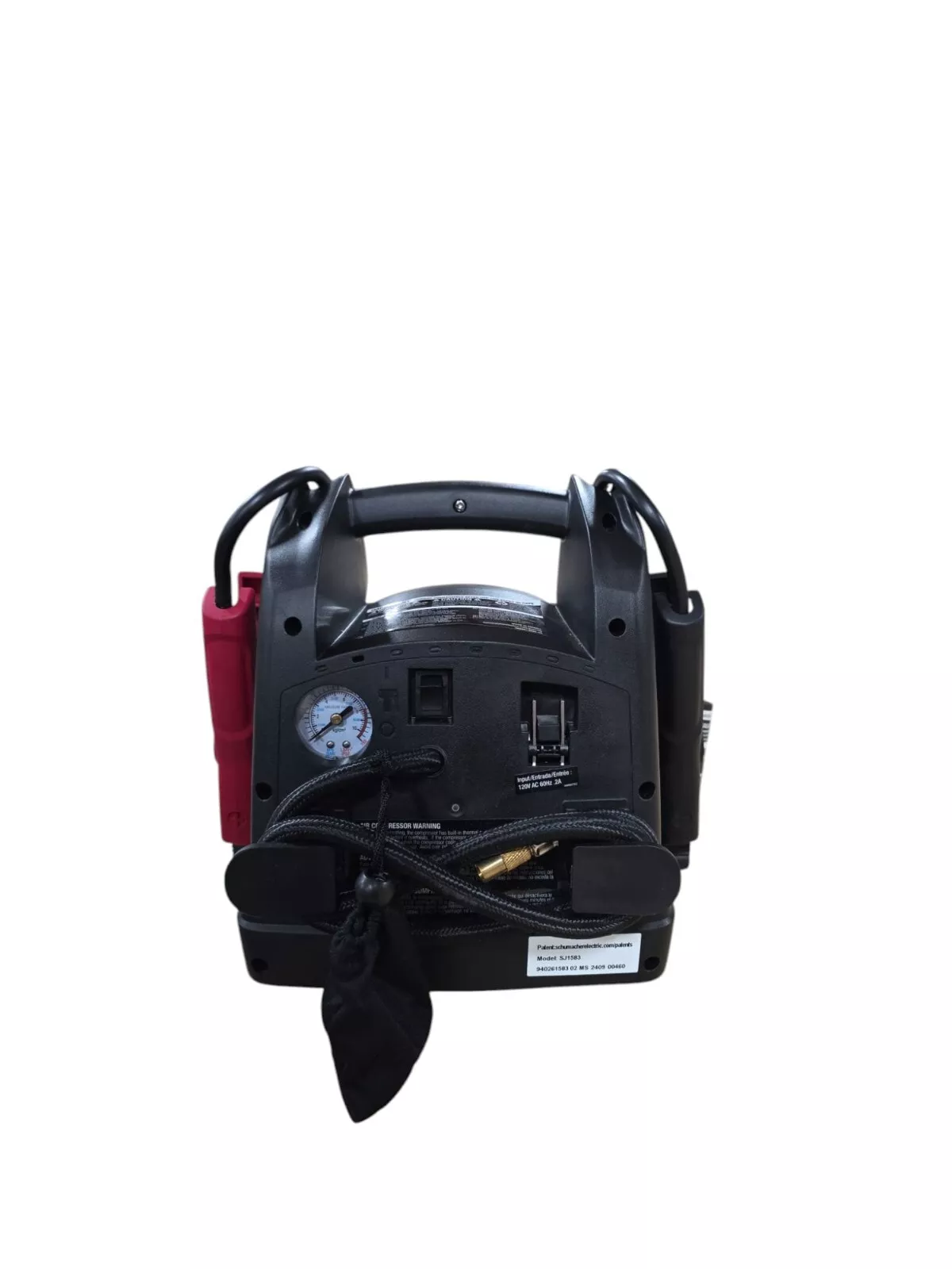 Schumacher SJ1583 Portable Power Station 800A Jump Starter 150-PSI Compressor image 5
