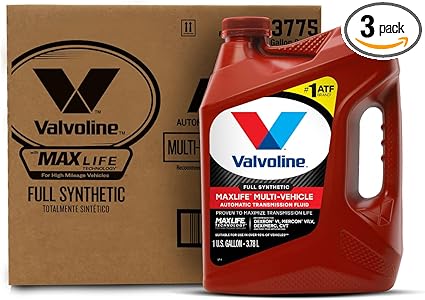 Valvoline Multi-Vehicle (ATF) Full Synthetic Automatic Transmission Fluid 1 GA, Case of 3 image 1