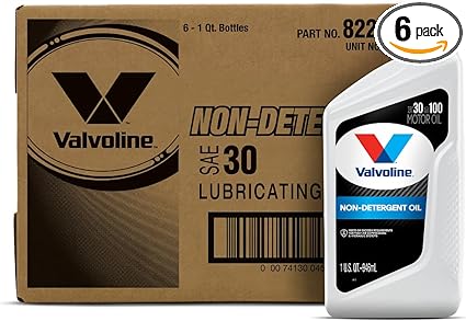 Valvoline Daily Protection Non-Detergent 30 Oil 1 QT, Case of 6 image 1