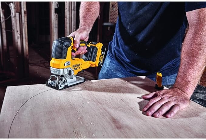 DEWALT 20V MAX XR Jig Saw, 3,200 Blade Speed, Cordless, Brushless Motor, LED Light, Bare Tool Only (DCS334B) image 5