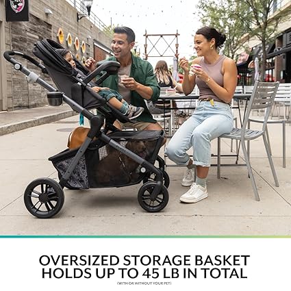 Evenflo Pivot Troop Child and Pet Modular Travel System (Rhodesboro Black) image 4