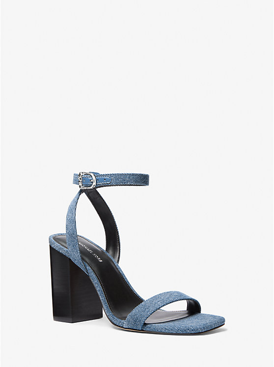 Merriam Denim Block Heel Sandal image 1