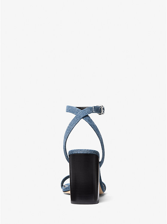 Merriam Denim Block Heel Sandal image 3