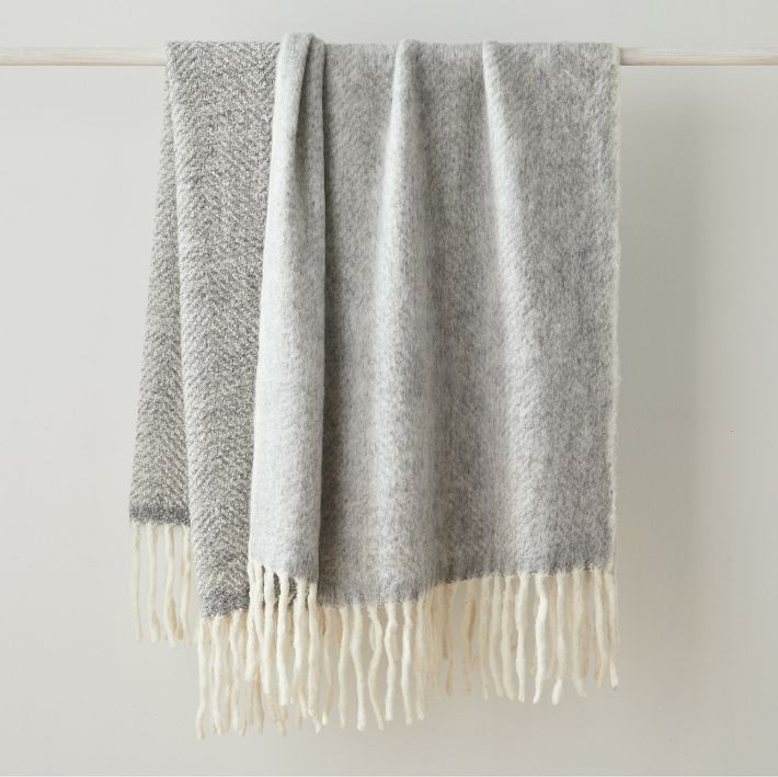Brushed Herringbone Throw image 5