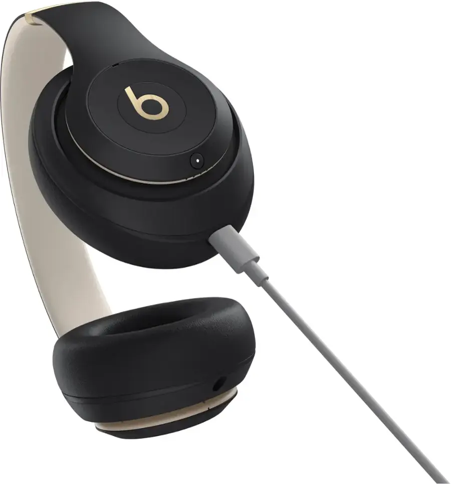 Beats - Studio Pro - Wireless Noise Cancelling Over-the-Ear Headphones - Black & Gold image 6