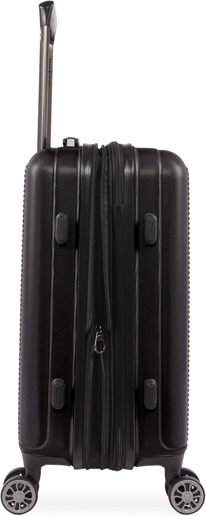 Nelson Spinner Suitcase, Black, Carry-On image 3