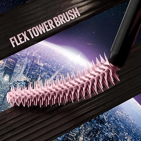 Maybelline Lash Sensational Sky High Washable Mascara Makeup, Volumizing, Lengthening, Defining, Curling, Multiplying, Buildable Formula, Blackest Black, 1 Count image 4