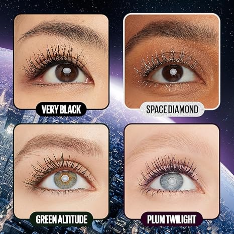 Maybelline Lash Sensational Sky High Washable Mascara Makeup, Volumizing, Lengthening, Defining, Curling, Multiplying, Buildable Formula, Blackest Black, 1 Count image 5