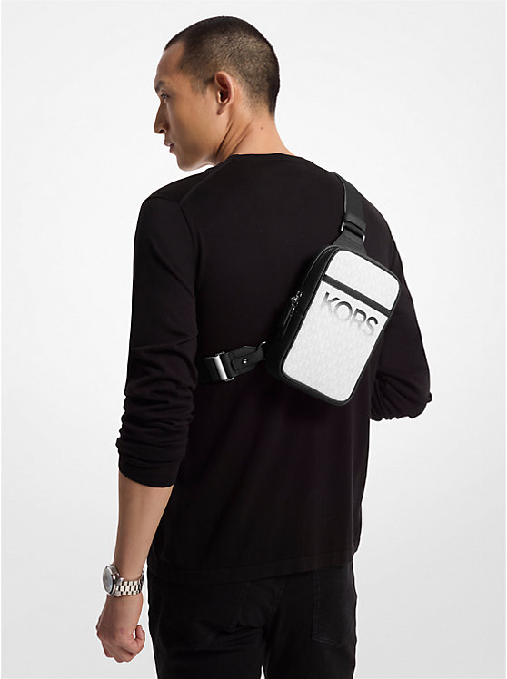 Cooper Medium KORS Logo Sling Pack image 2