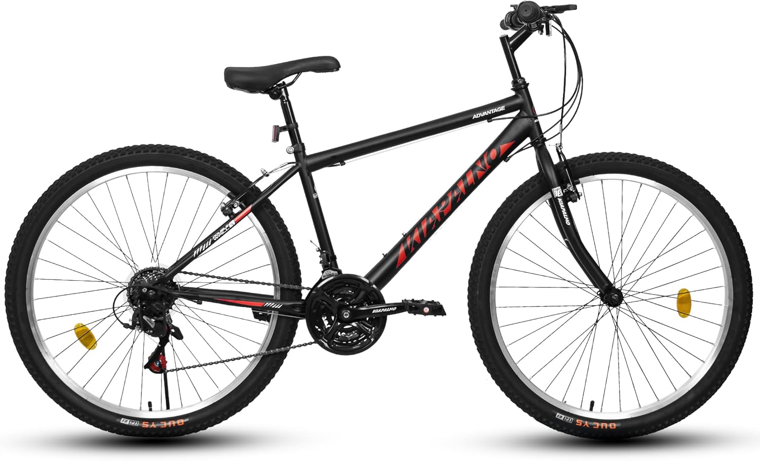 Mountain Bike 24 26 27.5 Inch for Men Women, 21 Speeds High-Carbon Steel Frame, Front Suspension Sport Bicycle, Adult Teens MTB Bicycle for Snow City Commuters and Short Trip image 9