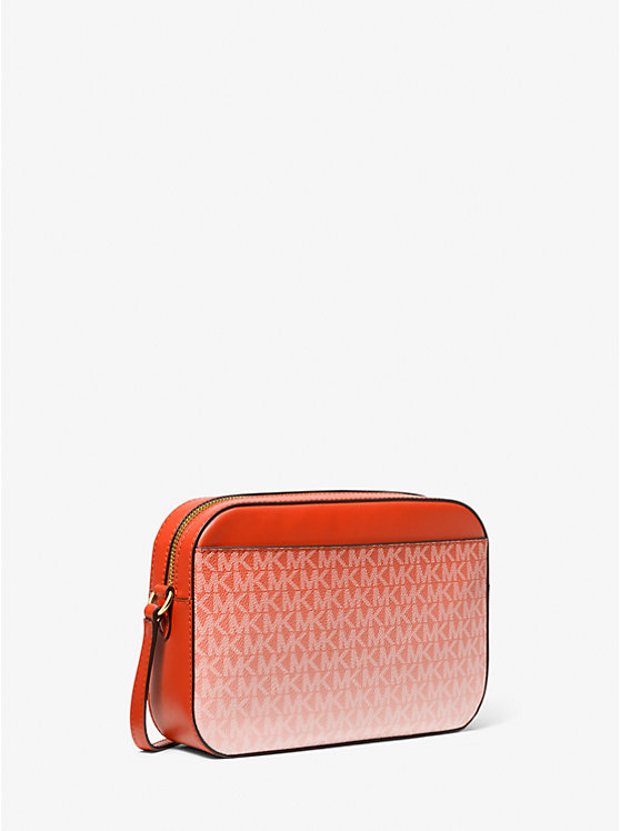 Jet Set Large Ombré Signature Logo Crossbody Bag image 1