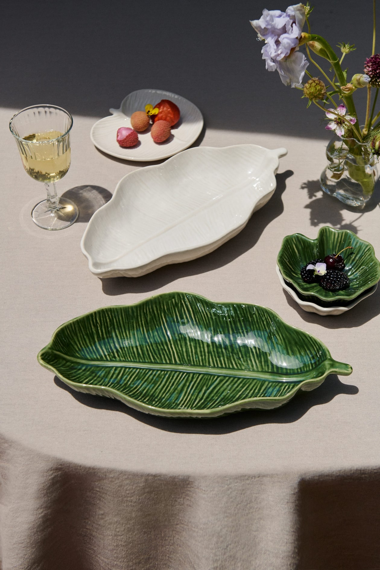 Small Stoneware Serving Plate image 4