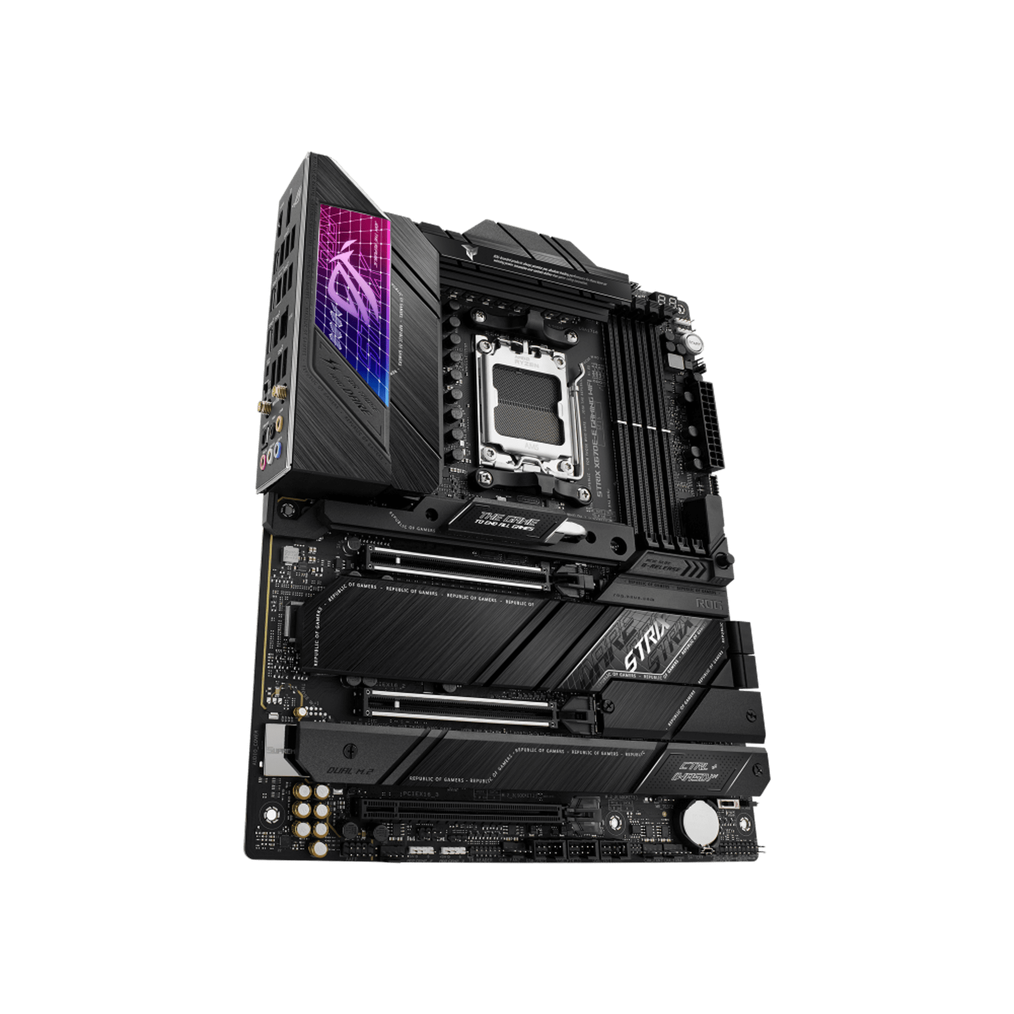 Asus Republic of Gamers STRIX X670E-E GAMING WIFI ATX Motherboard image 2