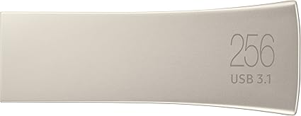 SAMSUNG BAR Plus 256GB - 400MB/s USB 3.1 Flash Drive Champagne Silver (MUF-256BE3/AM) image 3