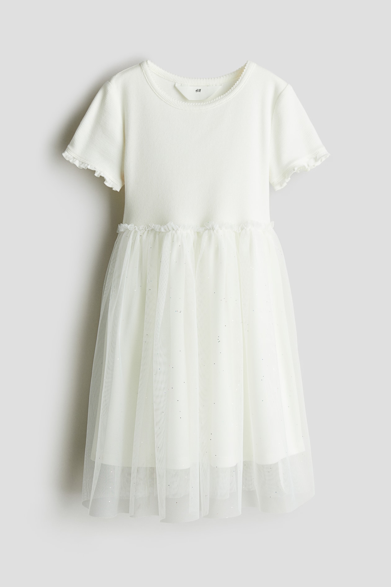 Dress with Tulle Skirt image 1