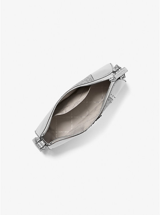 Jet Set Travel Small Metallic Patchwork and Signature Logo Crossbody Bag image 3