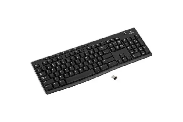 Logitech K270 Wireless Keyboard, USB Unifying Receiver, Black image