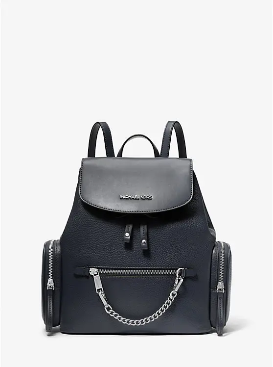 Jet Set Medium Pebbled Leather Backpack image 1