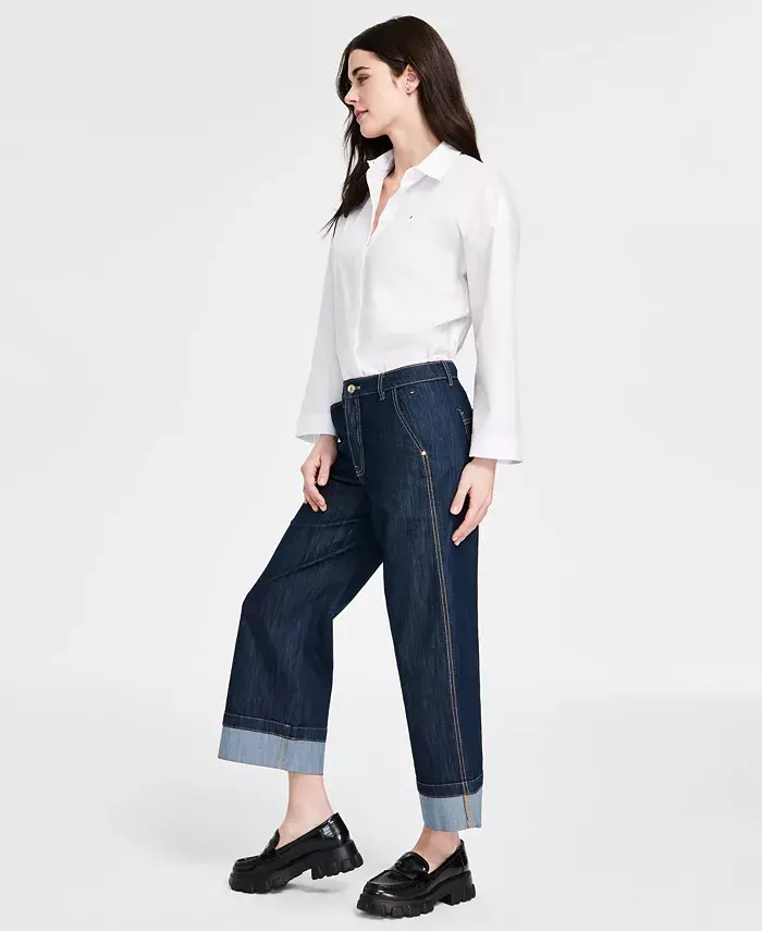 Women's Wide-Leg Jeans image 2