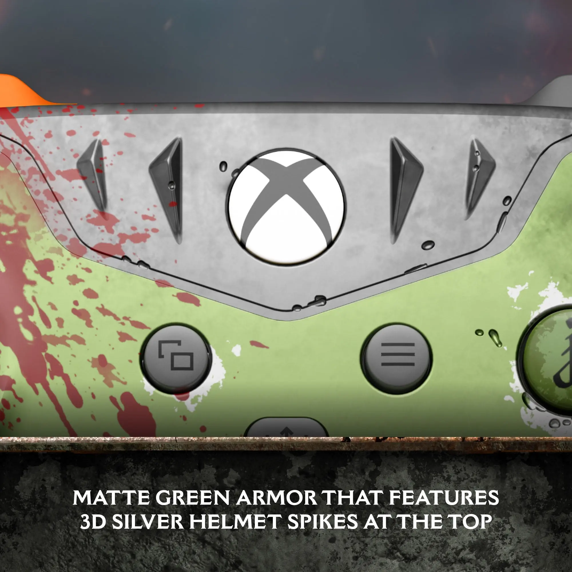 Xbox Wireless Controller DOOM: The Dark Ages Limited Edition for Xbox Series X|S, Xbox One, PCs, and Cloud-Enabled Devices image 3