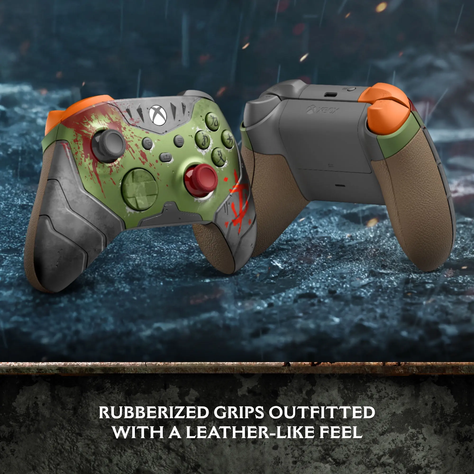 Xbox Wireless Controller DOOM: The Dark Ages Limited Edition for Xbox Series X|S, Xbox One, PCs, and Cloud-Enabled Devices image 4