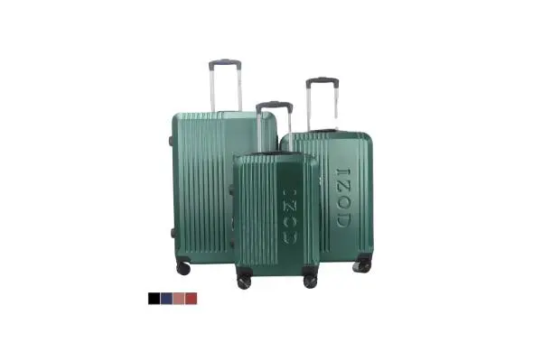 IZOD Zane 3-Piece Expandable ABS Luggage Set image