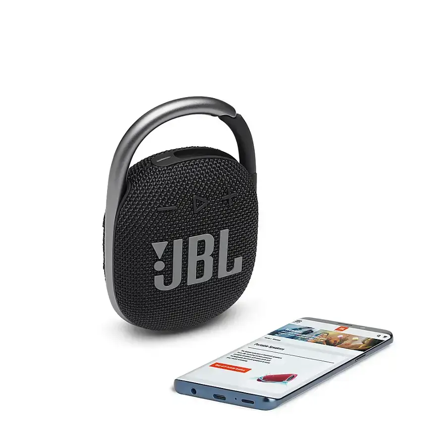 JBL - CLIP4 Portable Bluetooth Speaker - Black image 5