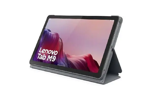 Lenovo Tab M9-2023 - Tablet - Long Battery Life - 9" HD - Front 2MP & Rear 8MP Camera - 3GB Memory - 32GB Storage - Android 12 or Later - Folio Case Included,Gray image