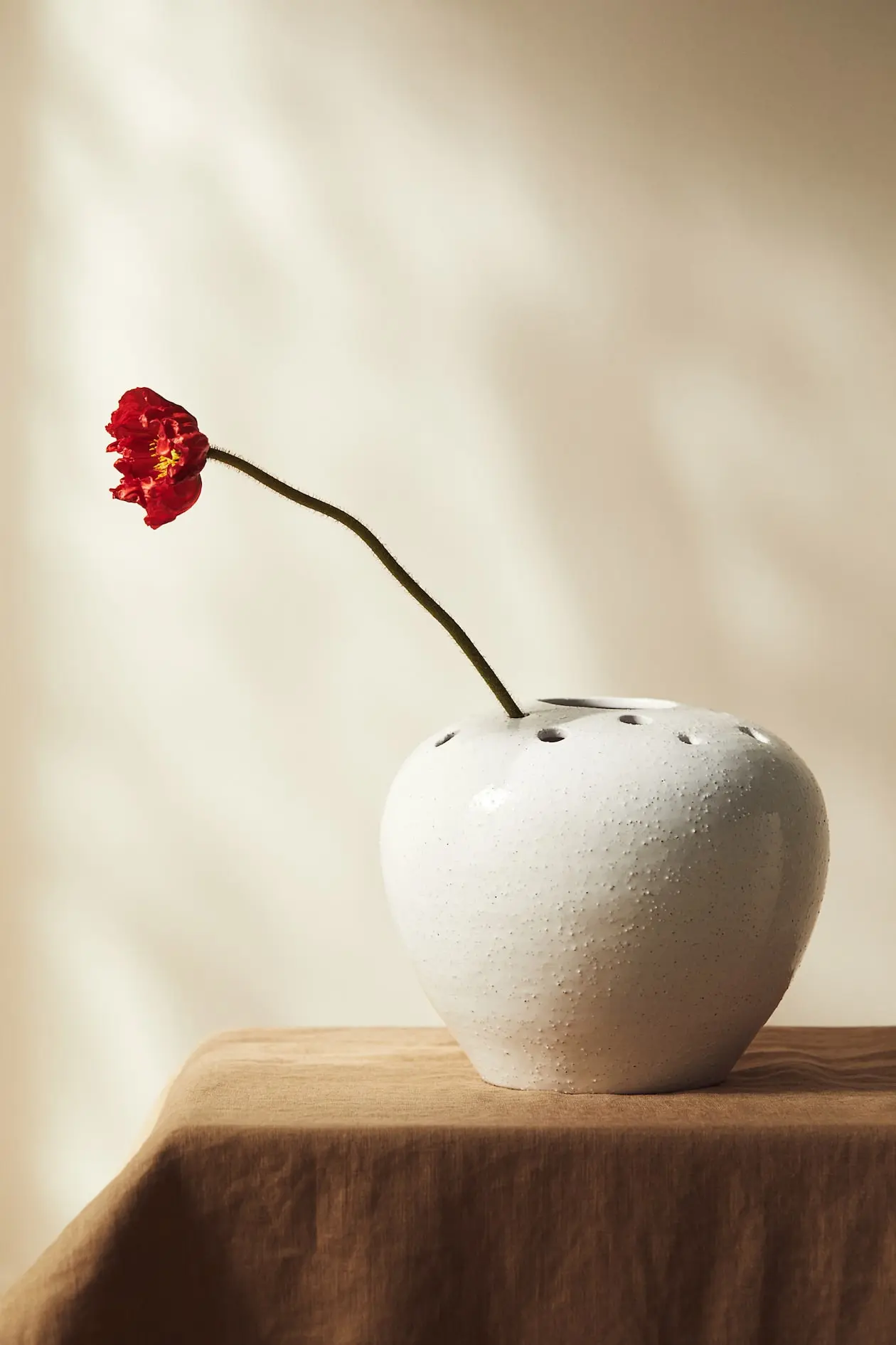 IKEBANA STONEWARE VASE image 2
