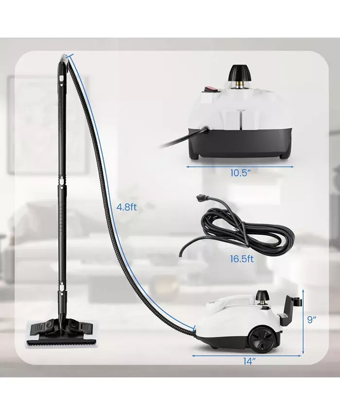 Multipurpose Steam Cleaner 1800W Portable Household Steamer with 61 oz Tank Shipped and sold by Kuyotq image 2