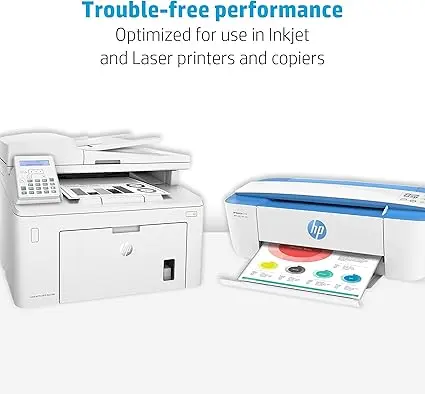 HP Papers | 8.5x11 Paper |Office 20 lb | 1 Ream - 500 Sheets | 92 Bright | Made in USA - FSC Certified | 112150R image 4