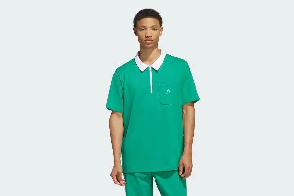 Essentials Quarter-Zip Polo Shirt image