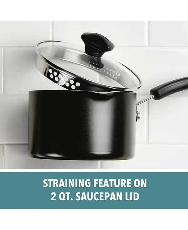 Farberware Cookstart Aluminum DiamondMax Nonstick 15-Pc. Cookware Set image 4