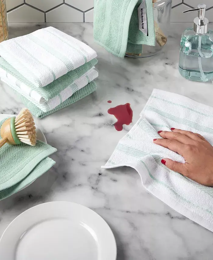 Albany Dishcloth 8 Pack Set, 12" x 12" image 4