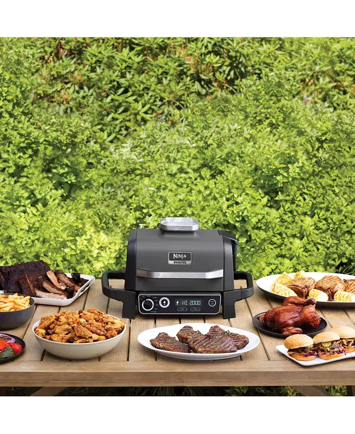 Woodfire Outdoor Grill & Smoker, 7-in-1 Master Grill, BBQ Smoker and Air Fryer with Woodfire Technology - OG701 image 4