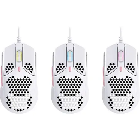 HyperX Pulsefire Haste Wired Gaming Mouse - White/Pink image 2